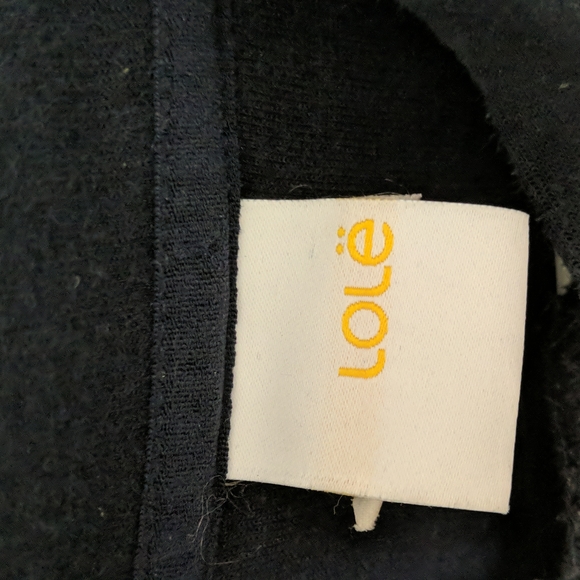 LOLË Constance Hoodie | Size Small | Navy - Picture 3 of 5